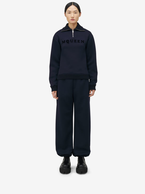 ALEXANDER MCQUEEN - Embroidered Skull Joggers - Item 815549QLAEB4